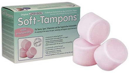 Ongesteld en sex , Lichamelijke hygiëne soft tampons