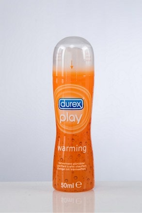 Durex glijmiddel, warming voor een warm gevoel