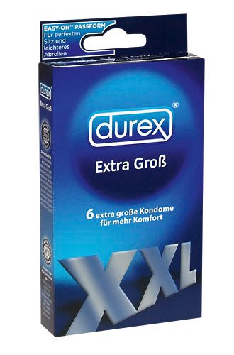 XXL condooms van Durex voor de grote jongens